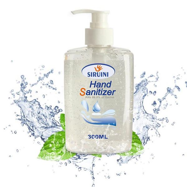 

готовый к отправке 300 мл гель для мытья рук дезинфицирующее средство 75% градусный спирт быстросохнущий запас