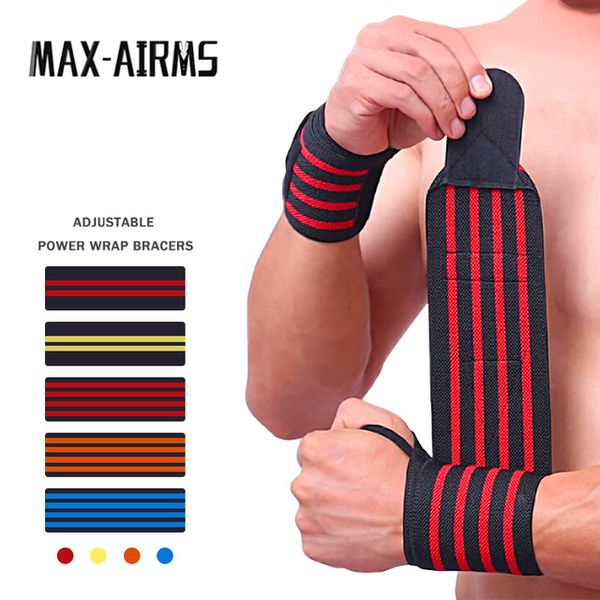 

1pc sports gym power training bracers wrister weightlifting wrist protector pressure cuff wrist-band wrap wind belt men women