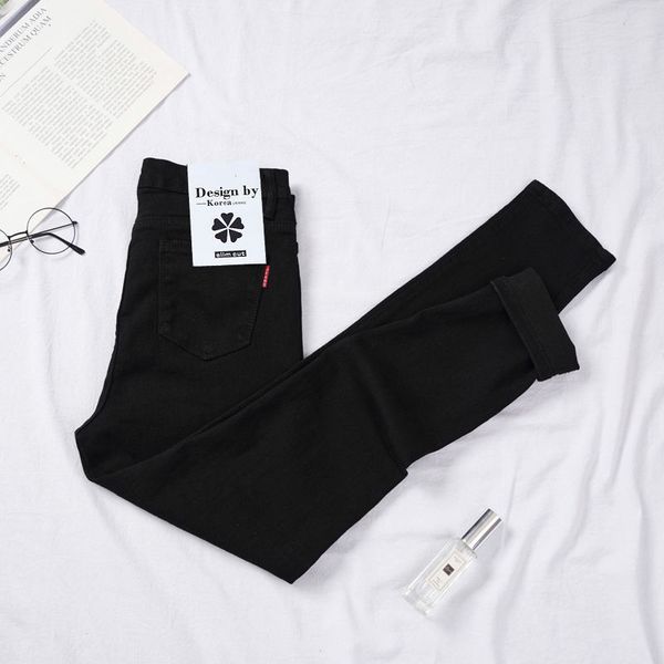 

2020 новая весна и осень стрейч tig черные брюки тренд, Blue