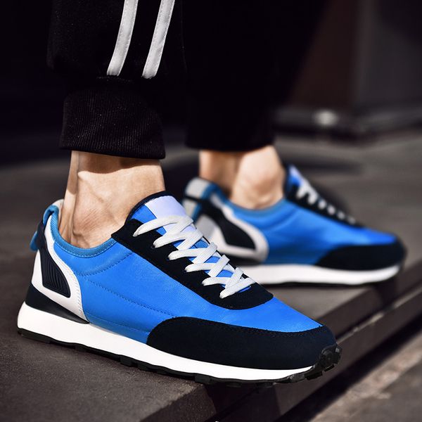 

new men casual tenis masculino daybreak zapatillas hombre designer force sneakers man wedges agan shoes non-slip chaussure homme, Black