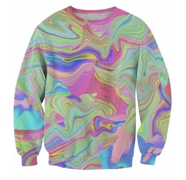 

new fashion womens/mens psychedelic pasteles 3d print hooded sweatshirts jumper fashion clothing, Black
