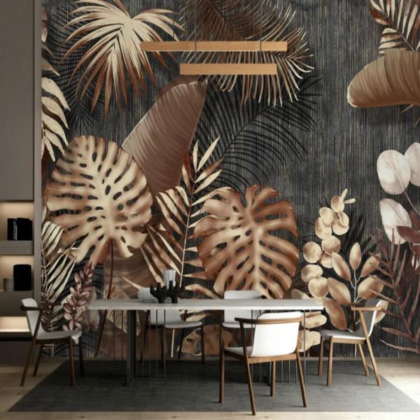 

modern minimalist retro light luxury decorative painting wallpapers wall custom home improvement wall paper cloth 3d