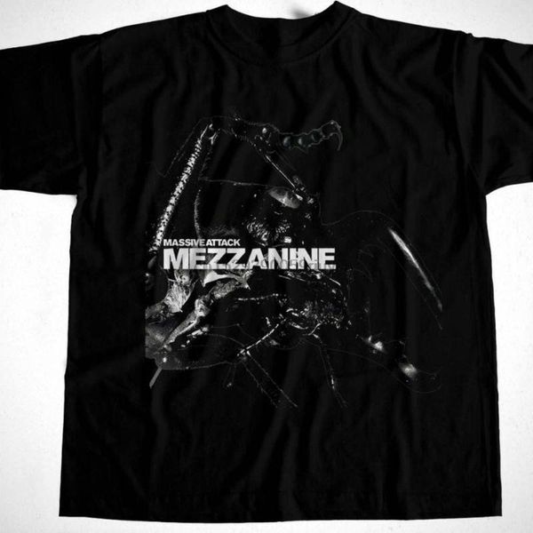 

massive attack tshirt portishead, White;black