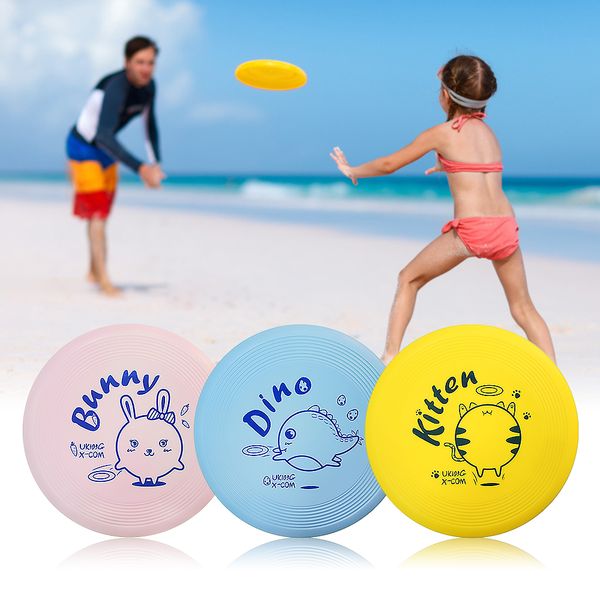 

professional flying disc competition sports outdoors beach flying play toy sport disc for kids 9.4 inch 105g plastic flying disc