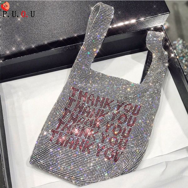 

женщины маленькие сумки кристалл bling bling мода леди ведро сумки бренд #m