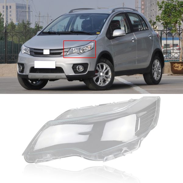 

capqx for great wall voleex c20r front head light glass headlamp transparent cover lampshade bright lamp shade shell cap hood