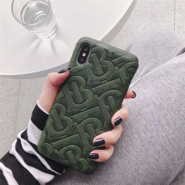 

one piece luxury phone case for iphone 6s 7 8 p x xs fashion new letter designer phone back cover for gifts