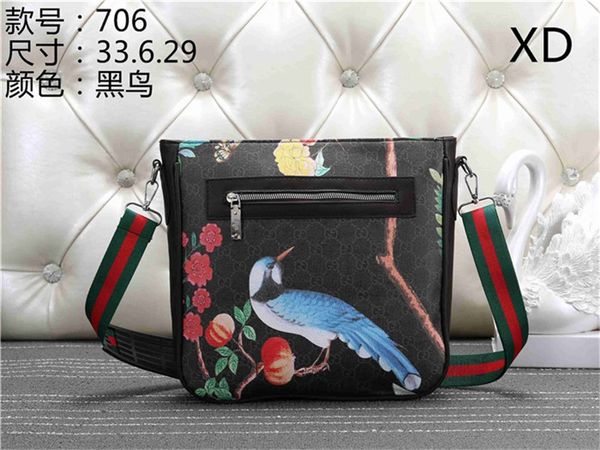 

2019 brand designer men genuine messenger bag ma'am superior quality brand one-shoulder bag handbag men and women general