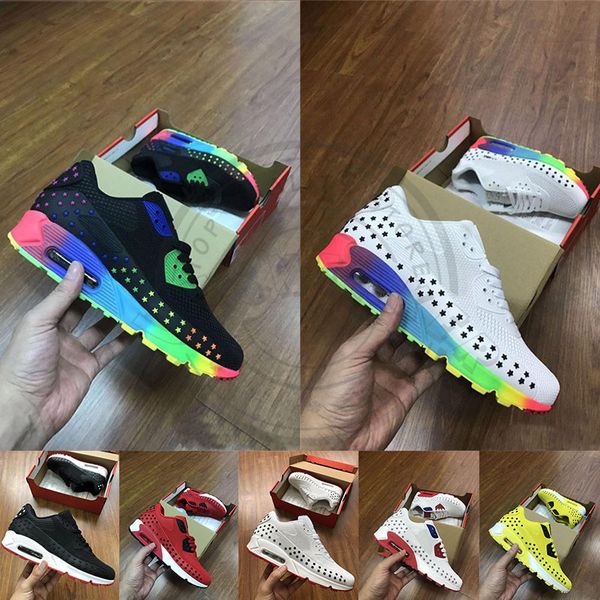 

2019 be ture black white rainbow running shoes with stars mens trainers yellow green brown designer flats sneakers luxury casual shoes