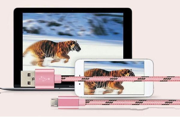 

2.1a 1m 3ft data sync 3m 10ft fast 2m wire charger braided metal 6ft cooper type-c cable smartphone micro for usb dhl jfrnb