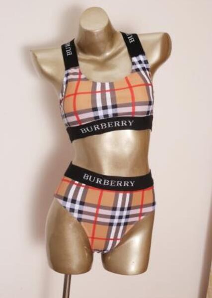 

дизайнер сексуальная леди бикини купальник бренд письмо печатный бренд плавать бикини для женщин роскошные двухсекционный женский бикини куп, Blue