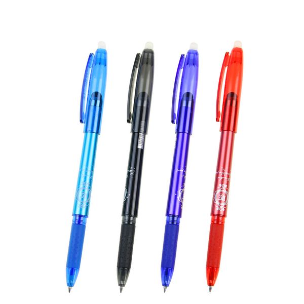 

magic erasable pen blue black red ink color office supply school student exam spare mobile phone touchable gel pen, Blue;orange