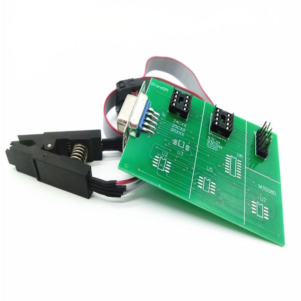 

2018 new arrival upa usb eeprom board adapter + soic 8con clip cable work with upa usb 1.3 programmer