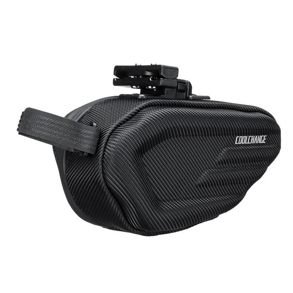 

coolchange nylon waterproof bicycle mountain bike saddlebags reflective seat rear bag