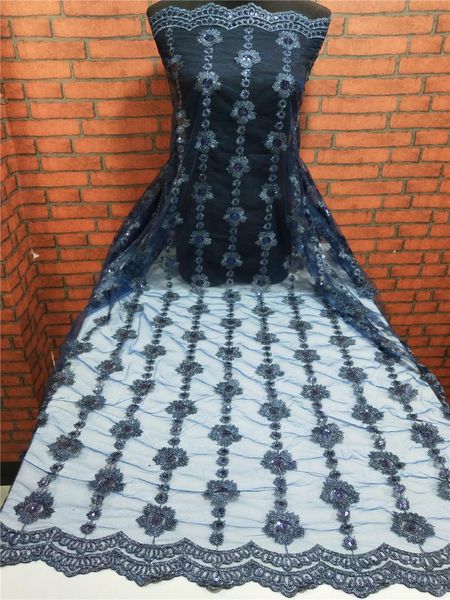 

africa lace fabric 2019 latest french laces fabrics tulle for wedding nigerian net lace material ing, Pink;blue