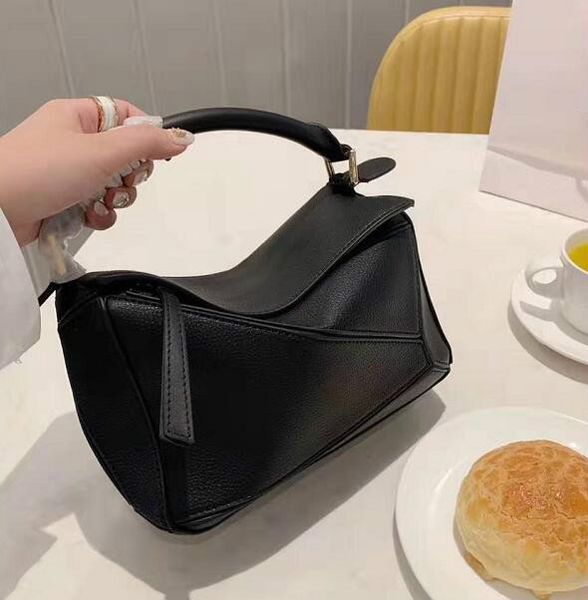 

designer lady square bags carry cross body temperament bag female classic plain hand bag soft lady shoulder bag fashion/5