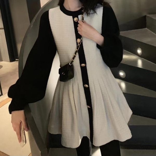 

женские платья новая мода повседневное платье размер один размер удобный теплый wsj012#112364 sun07, Black;gray