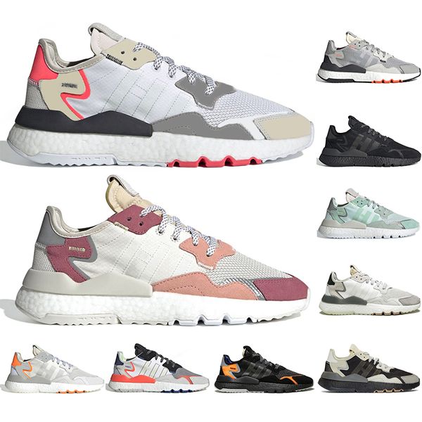 

new release mens nite jogger boot for men's running shoes male trainers womens 3m jogging shoe female reflective sneaker women sneaker