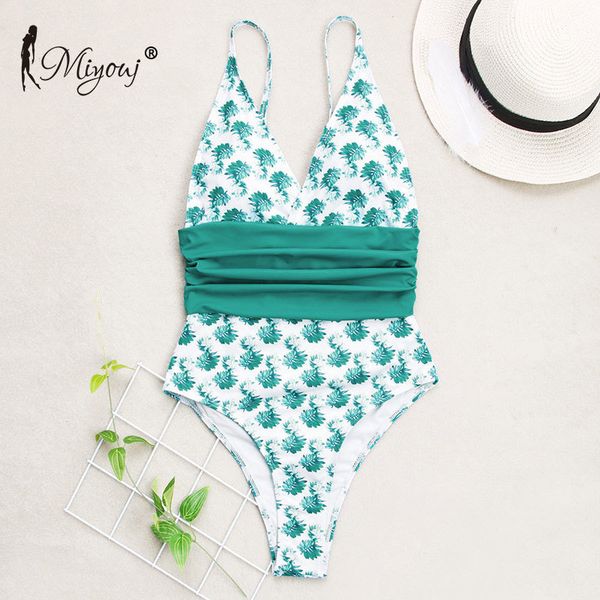 

miyouj peacock printing one piece swimsuit swimwear women 2019 biquini bandage bow monokini swimsuit female beach wear, White;black