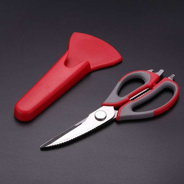 

кухня ножницы из нержавеющей стали многофункциональный shear холодильник плитка съемные куриные бытовая кость shear пищевые ножницы