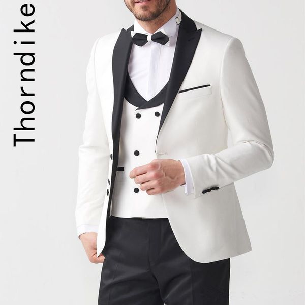 

classic style one button burgundy groom tuxedos shawl lapel men suits wedding/prom/dinner man blazer (jacket+pants+tie, White;black