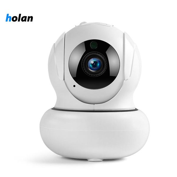 

smart home security system 4x zoomable 1080p auto tracking surveillance camera network wifi ptz, Black;white