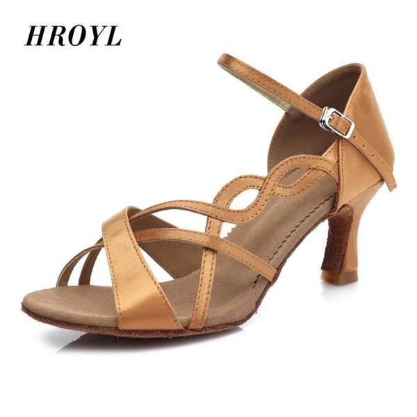 

satin women's professional ballroom dance shoe girls latin dance shoes 3 colors