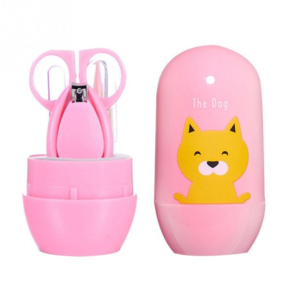 

safe nail file cartoon animal nail clipper set booger clip baby care supplies