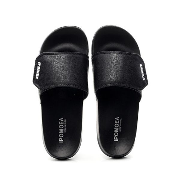 

men sports training designer scuffs for men designer summer sports slippers fashion men sandals size 40-45, Black