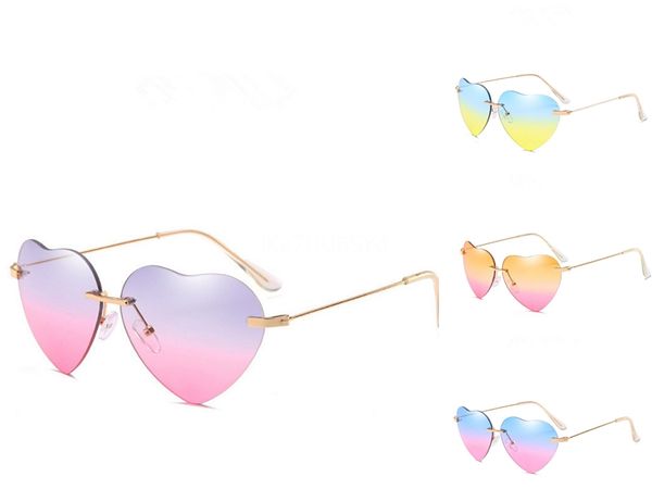 

drop quality new summer round white frame yellow and orange rose flower clay flower uv 400 plastic heart-shaped sunglasee 29 #3, White;black
