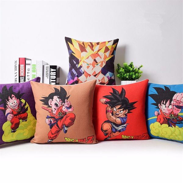 

cartoon monkey printed cushion cover japanese anime home decorative sofa coffee car chair throw pillow case almofada