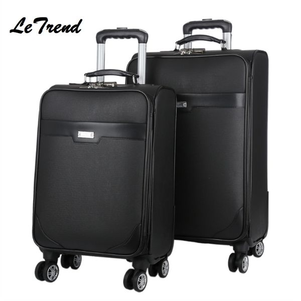 

new suitcase on wheel travel luggage hand trolley men boarding suitcase large capacity travel rolling luggage