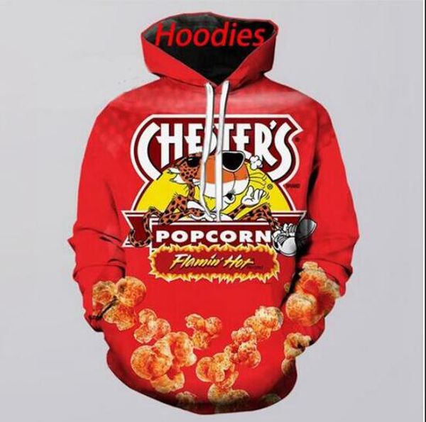 

fashion men hoodies cheetos 3d hd print casual hoodies sweatshirts couple tracksuits women hoodies pr062, Black