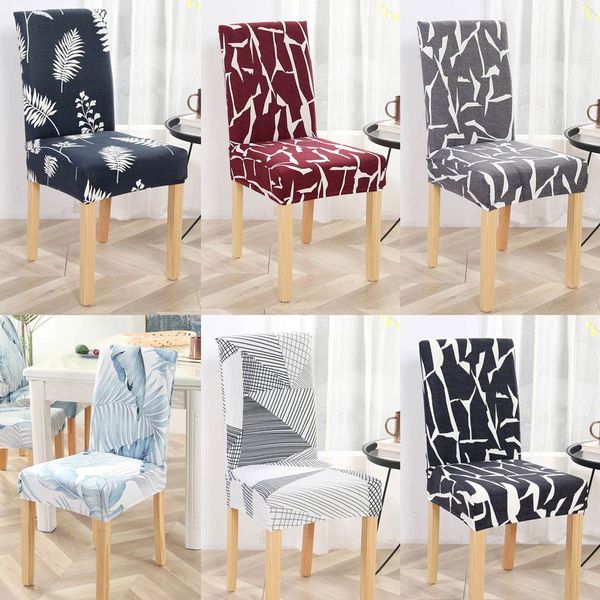 

svetanya spandex dinner chair cover home stretch elastic floral stripe printed