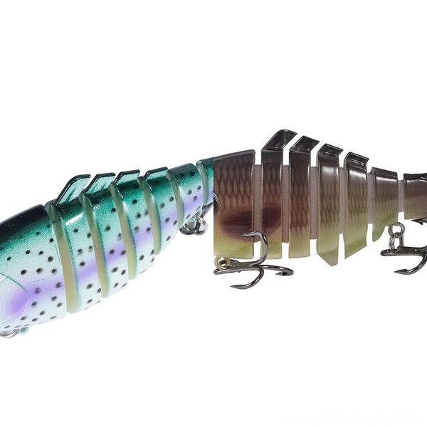 

esj0b fishing tackle box 5 grid bait type luya (10cm box * 15.5g) can hold 5 fake baits