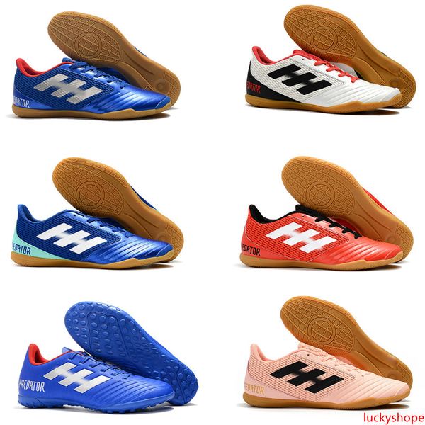 

mens soccer shoes indoor soccer cleats predator tango 19.4 tf football boots exquisite chuteiras de futebol us6.5-11