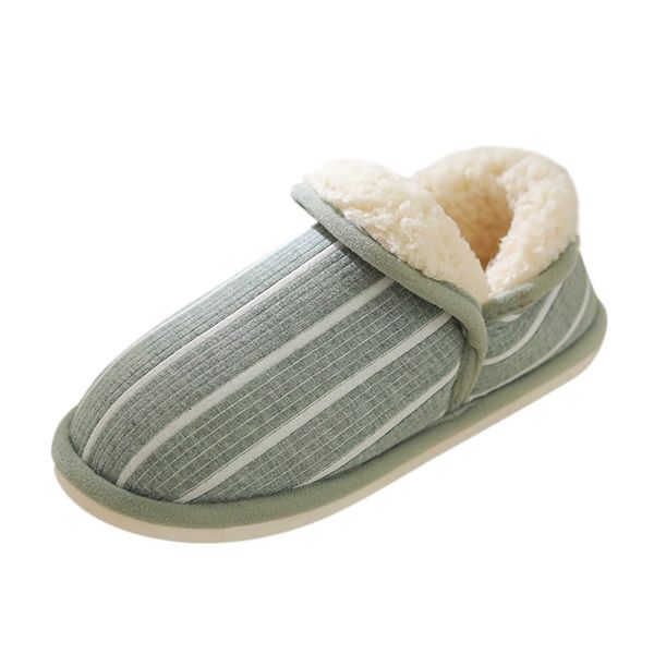 

sagace 2020 indoor home slippers warm soft plush slippers non-slip indoor fur solid color new cute women shoes, Black