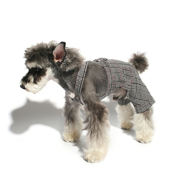 

dog overalls jumpsuit rompers yorkie poodle bichon pomeranian schnauzer puppy pug clothes dog costume apparel outfit dropship