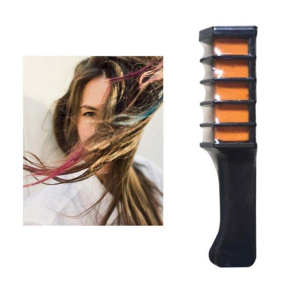 Popular Permanent Disposable Hair Color Chalk Powder With Comb