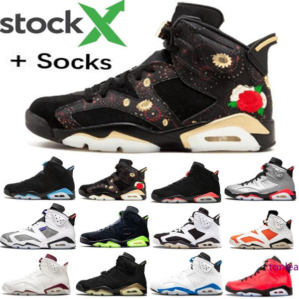 

travis scotts black infrared psg 6 6s mens basketball shoes cactus jack carmine black cat medium olive reflective men sports sneakers