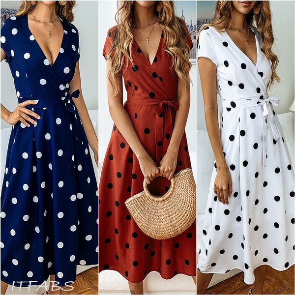

women summer boho long dress evening party beach dresses sundress short sleeve v neck holiday dress, Black;gray
