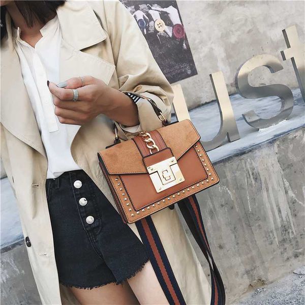 

jin mantang handbag lady bag rivet messenger bag 2020 fashion new small messenger shoulder lady wild travel handbag