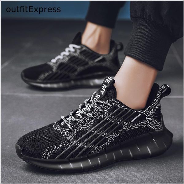 

men leisure shoes tennis shoes male luminous coconut mesh reflective lovers night soft bottom jogging