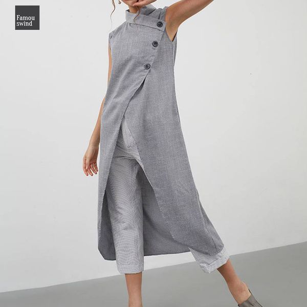 

мода блузки длинные топы женщины split 2019 лето без рукавов кнопки blusas асимметричный туники рубашки сыпучие повседневный mujer, White