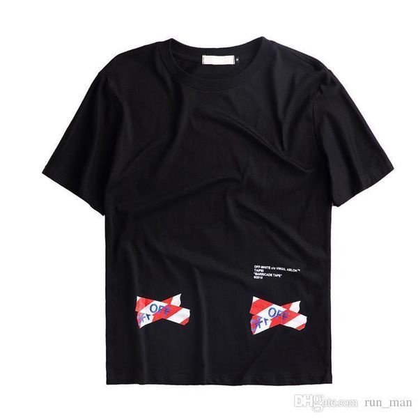 

summer new style off 18ss white taipei qualified red cordon jj lin couples short sleeve t-shirt