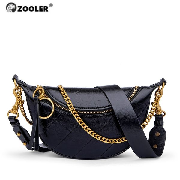 

fashion leather shoulder bag half moon women handbags ladies chain crossbody bags for women messenger bag#qs212