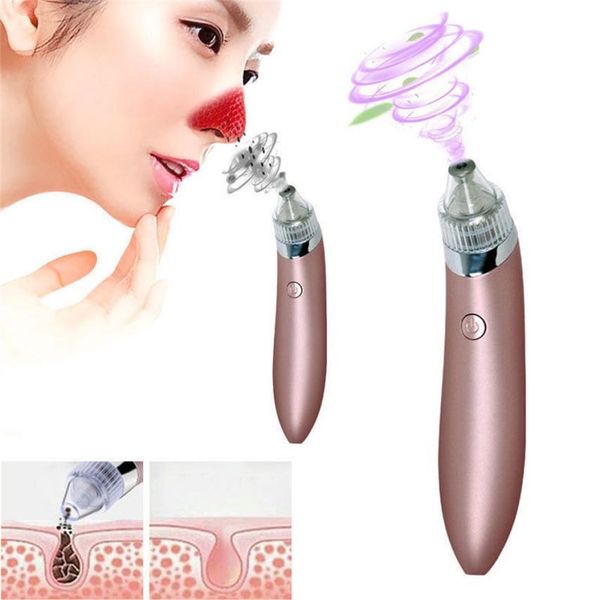 

1 set electric facial pore cleaner blackhead remover vacuum acne cleanser face skin care beauty instrument 5u1218