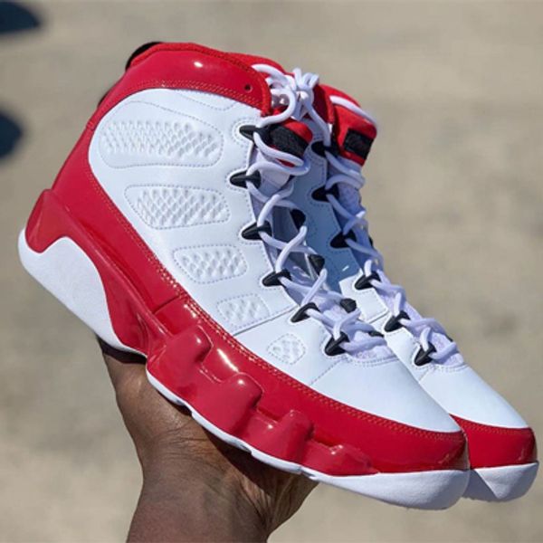 

9 gym red basketball shoes 302370-160 9s dream it do it sport shoes unc men outdoor sports sneakers with box