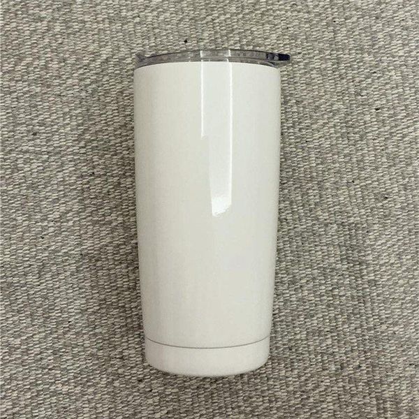 

diy sublimation 20 oz stainless steel tumbler vacuum insulated glass double wall coffee beer mug car cup water bottle