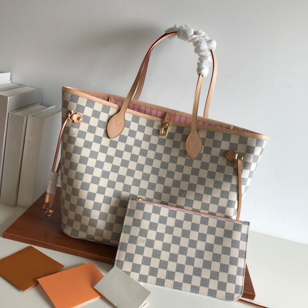 

classic real oxidation leather shoulder bag tote designer handbags women presbyopic clutch shopping bag purse shopper bags 40cm bags